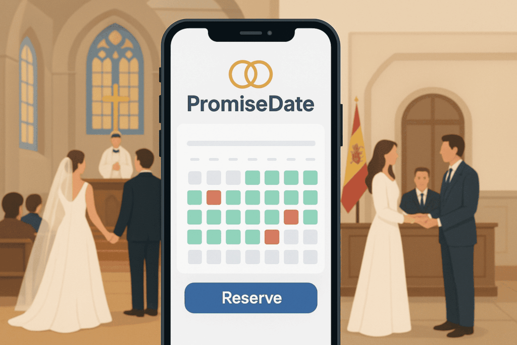 reservar fecha de boda online
